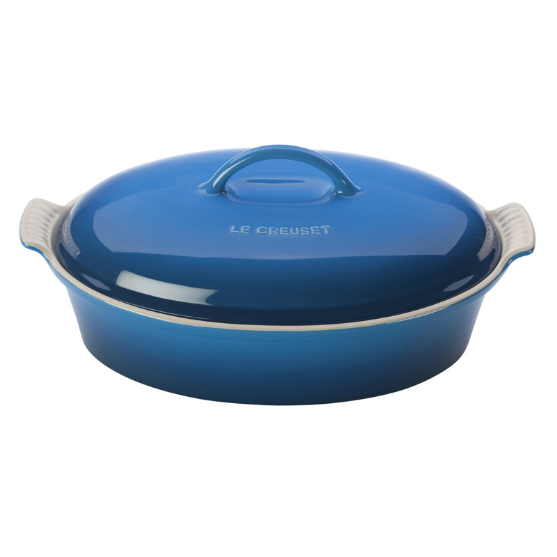 Le Creuset Stoneware 4 Qt. Oval Casserole & Reviews Wayfair